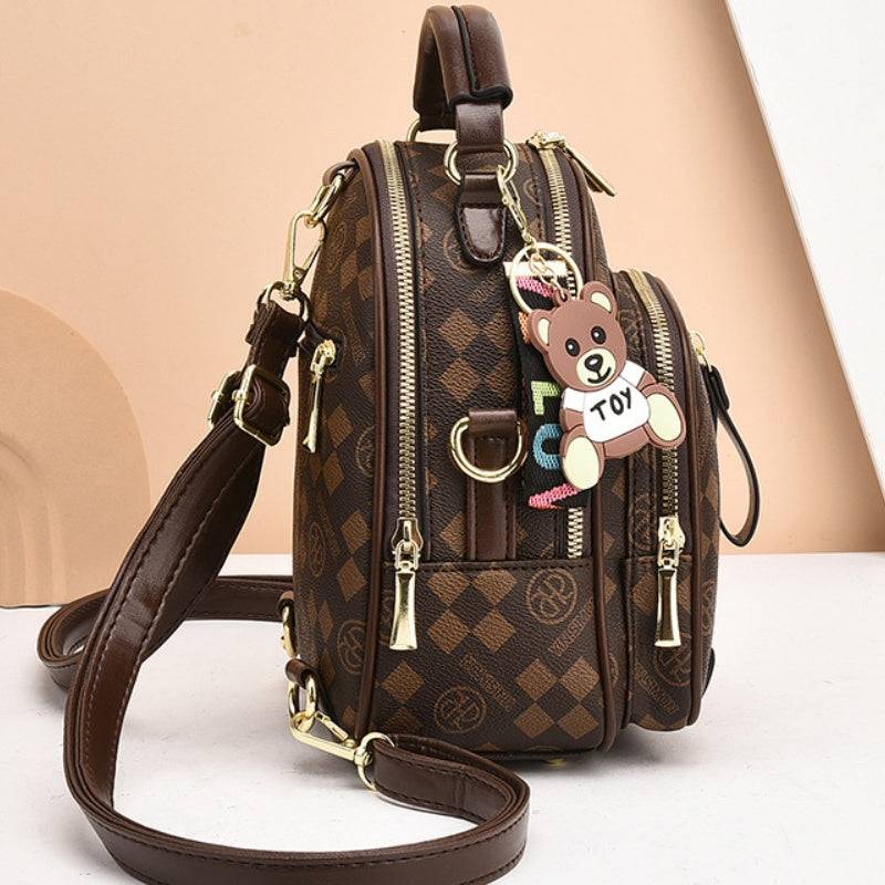 Women's Patterned Mini Backpack