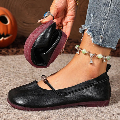 Women's Beaded Mary Jane Flats