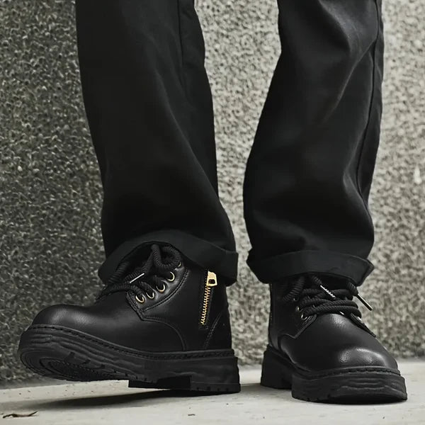 Men's High-Top Lace-Up Boots