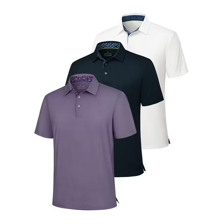 Men's 3-Pack Classic Short Sleeve Polo Shirts