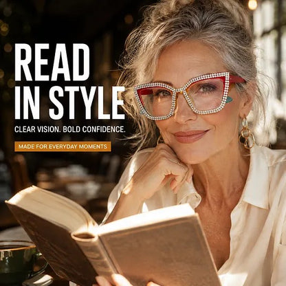 Women's Cat Eye Decorative Reading Glasses