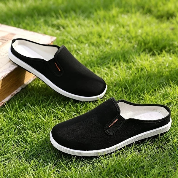 Men’s Wide-Toe Casual Mule Slides