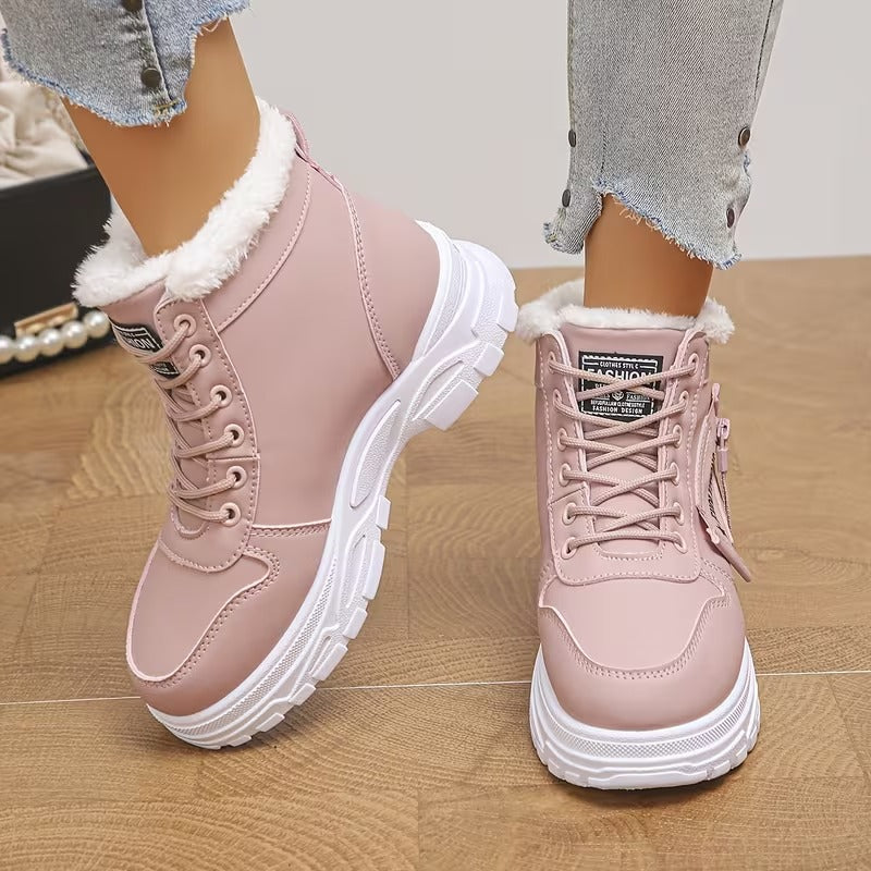 Women's Lace-Up High-Top Shoes