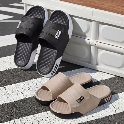 Men’s Sculpted Platform Slide Sandals