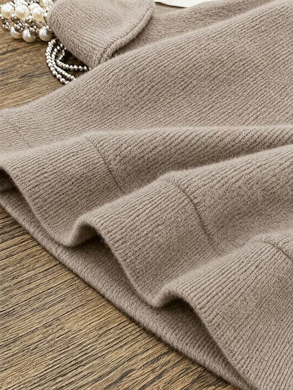 Women’s Ribbed Crew Neck Pullover Sweater