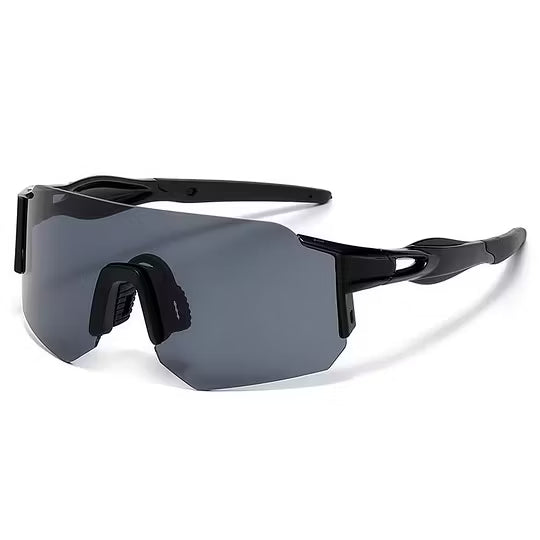 Sport Sunglasses with Oversized Frame and UV Protection