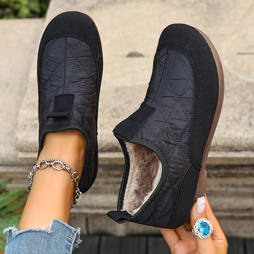 Women's Quilted Slip-On Flats