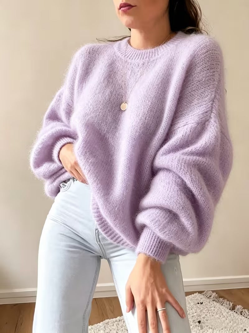 Women’s Round Neck Pullover Sweater