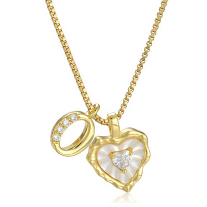 Women’s Heart-Shaped Pendant Necklace