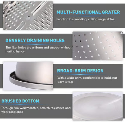 Multi-Function Grater Bowl