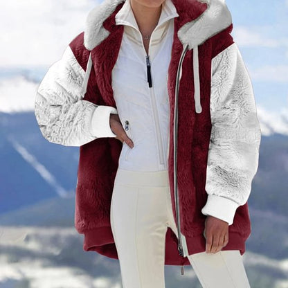 Women's Fleece Hooded Jacket