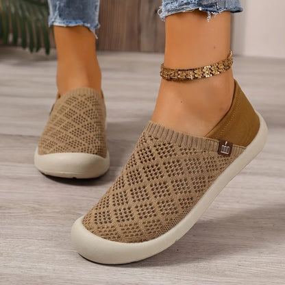 Women's Knit Slip-On Walking Shoes