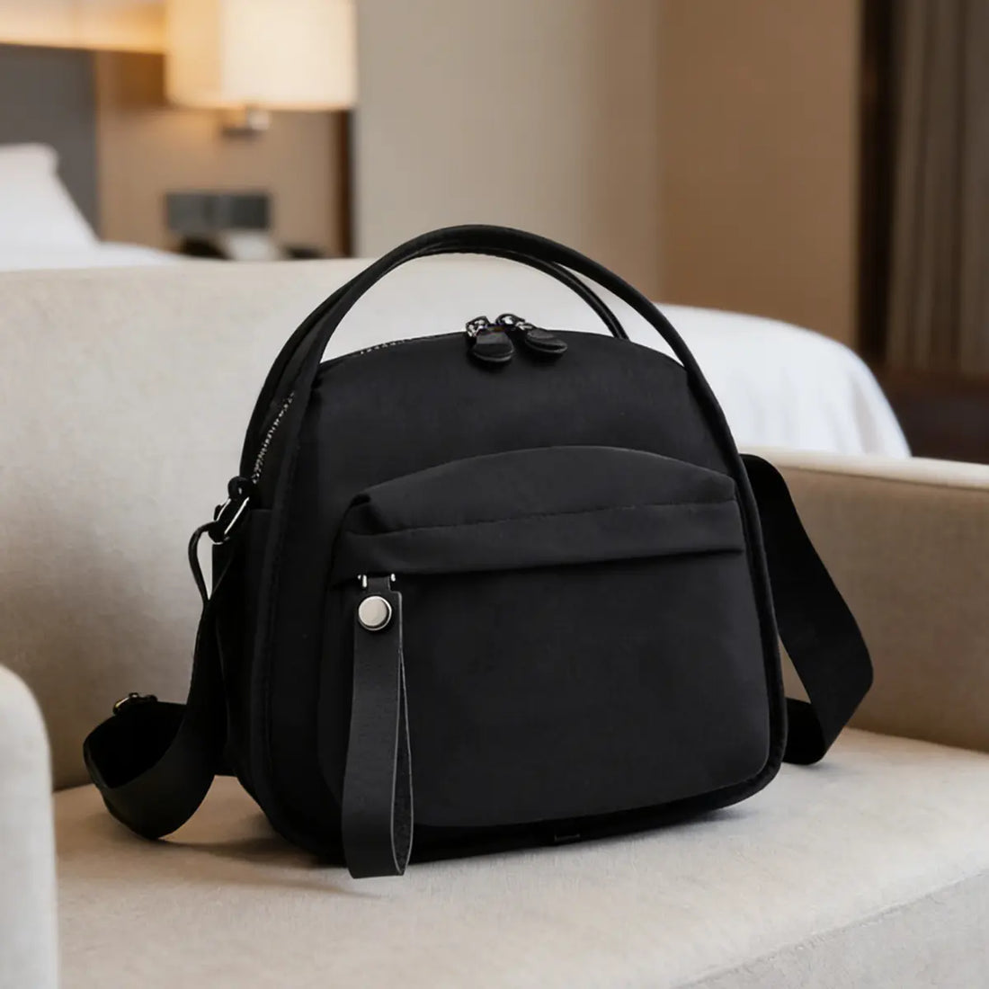 Women's Zip Top Shoulder Bag