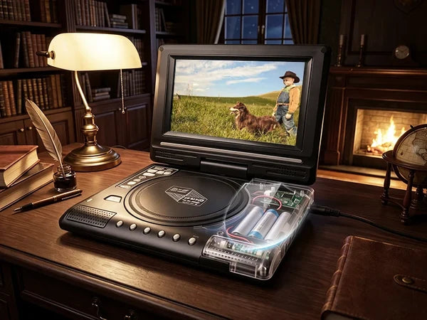 Portable 7.8-Inch DVD Player