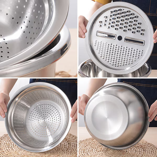Multi-Function Grater Bowl