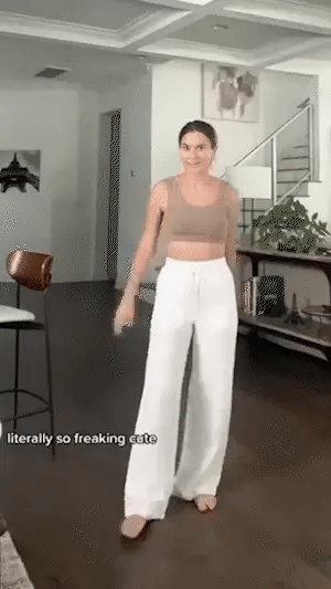 Women’s Lightweight Wide Leg Drawstring Pants