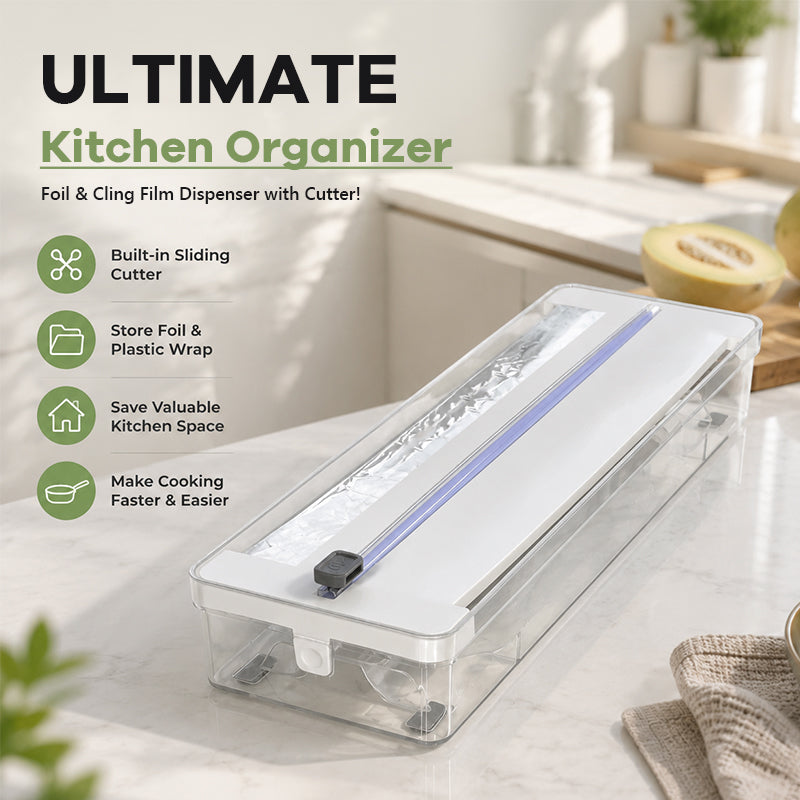 Kitchen Wrap Storage and Cutting Box