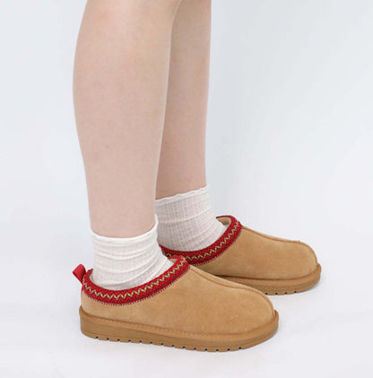 Women's Decorative Trim Slip-On Slippers