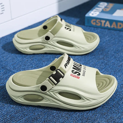 Men's Adjustable Strap Comfort Slide Sandals