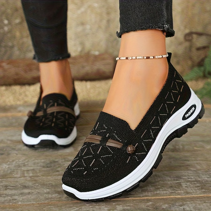 Breathable Slip-On Comfort Walking Shoes