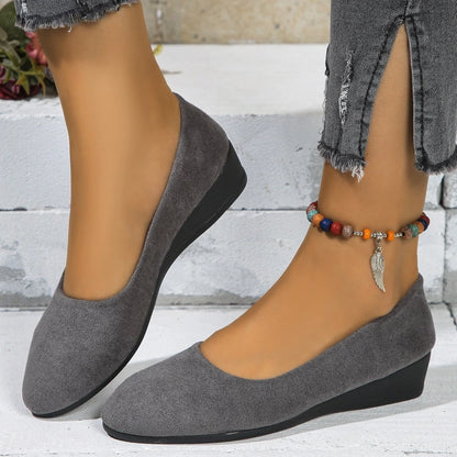 Women's Slip-On Wedge Shoes