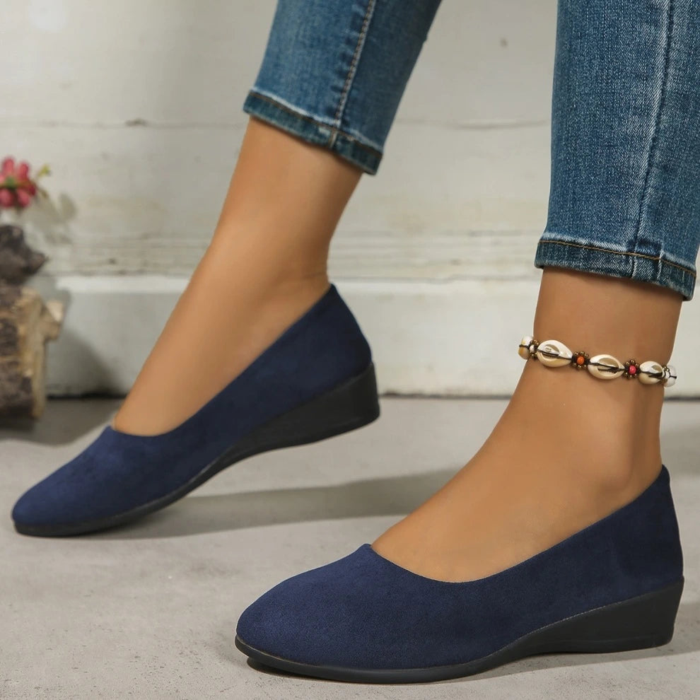 Women's Slip-On Wedge Shoes
