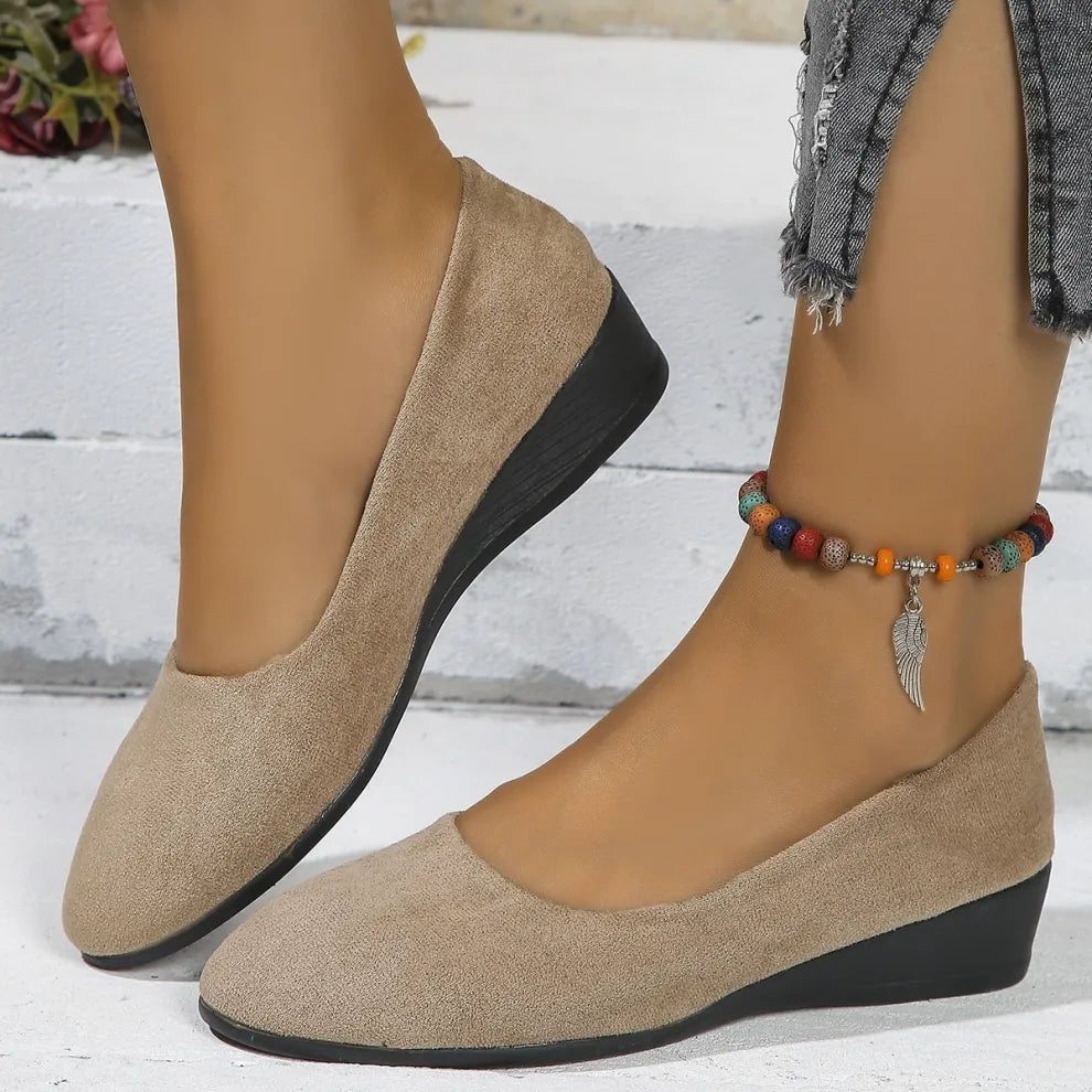 Women's Slip-On Wedge Shoes