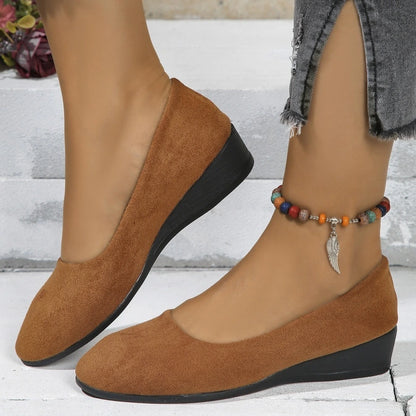 Women's Slip-On Wedge Shoes