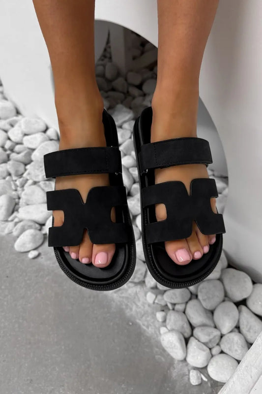 Women's Double Strap Slide Sandals