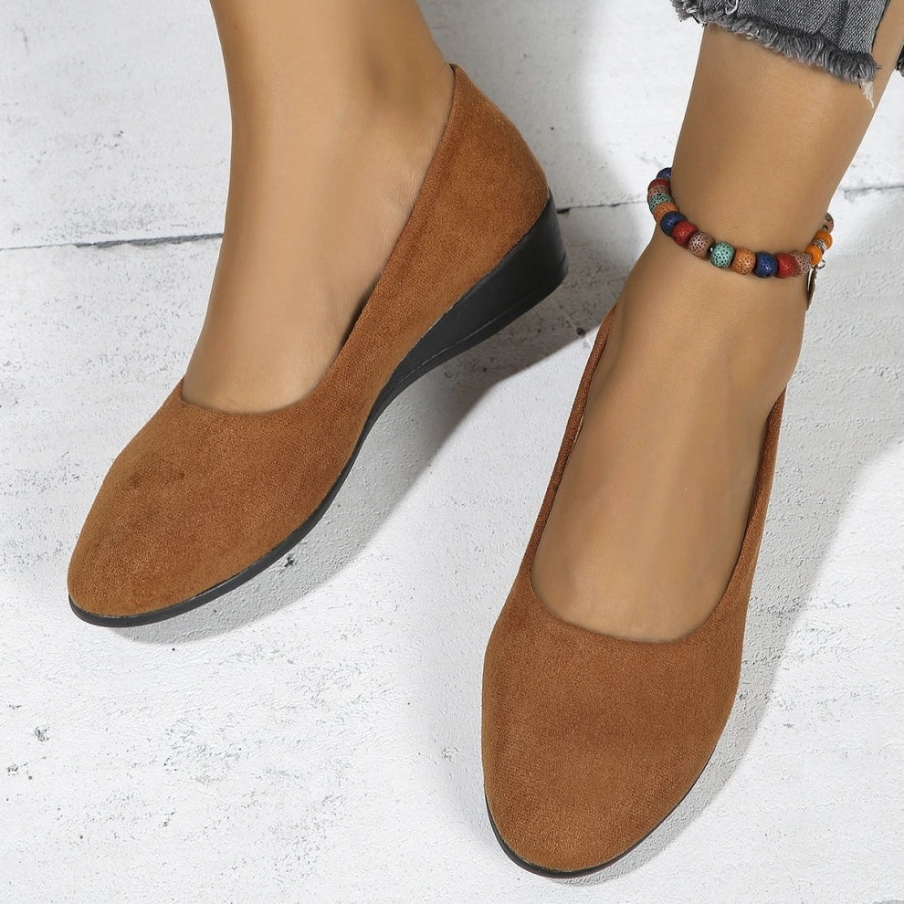 Women's Slip-On Wedge Shoes