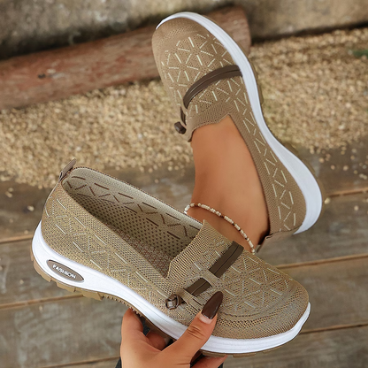Breathable Slip-On Comfort Walking Shoes