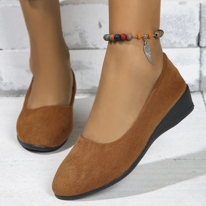 Women's Slip-On Wedge Shoes