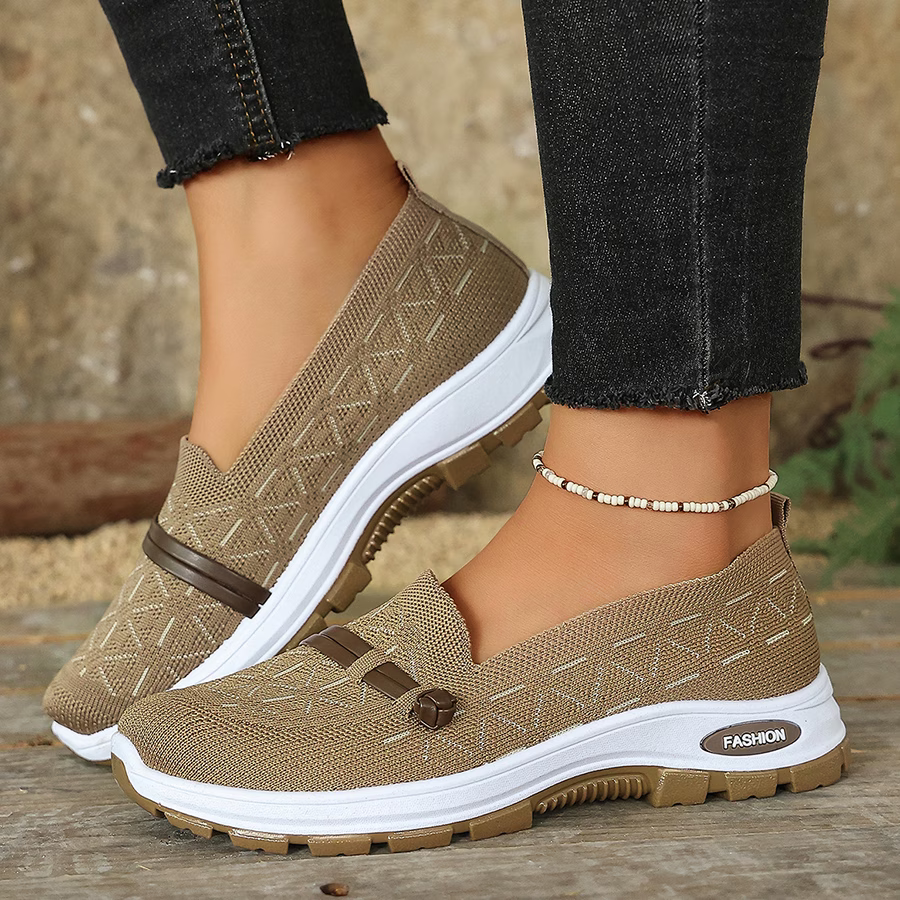 Breathable Slip-On Comfort Walking Shoes