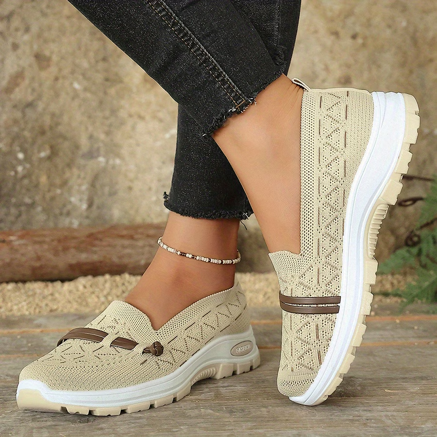 Breathable Slip-On Comfort Walking Shoes