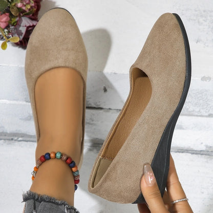 Women's Slip-On Wedge Shoes