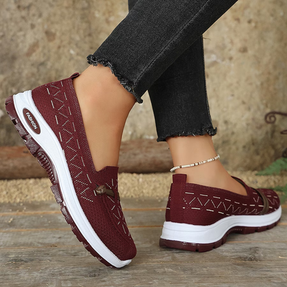Breathable Slip-On Comfort Walking Shoes