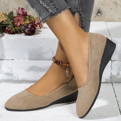 Women's Slip-On Wedge Shoes