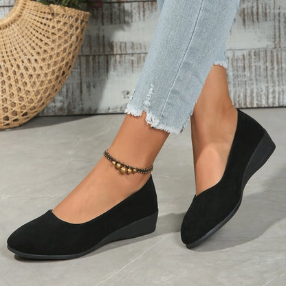 Women's Slip-On Wedge Shoes