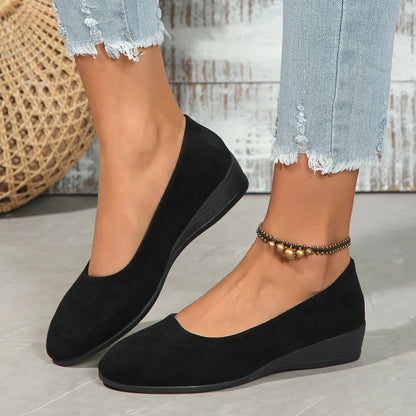 Women's Slip-On Wedge Shoes