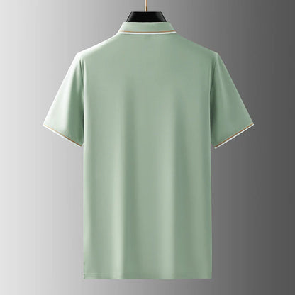 Men's Contrast-Trim Short-Sleeve Polo Shirt