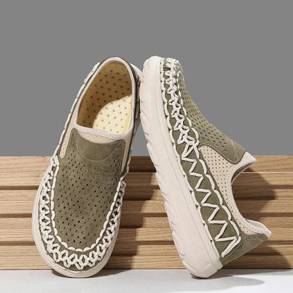 Men's Handwoven Slip-On Casual Loafers