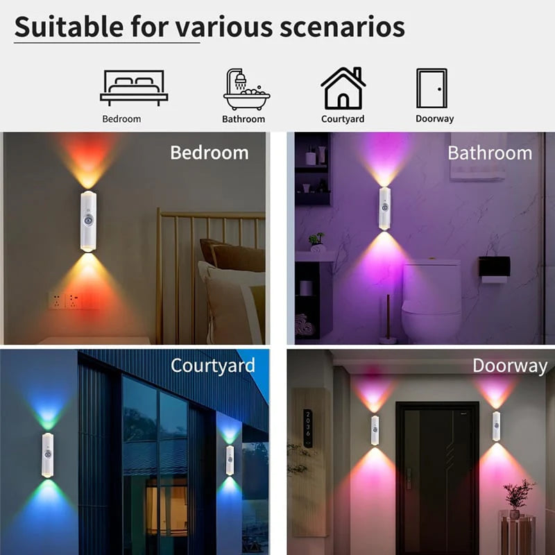 Rechargeable Motion Sensor LED Wall Light
