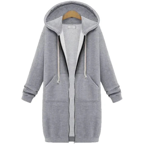 Women’s Hooded Zip-Up Top