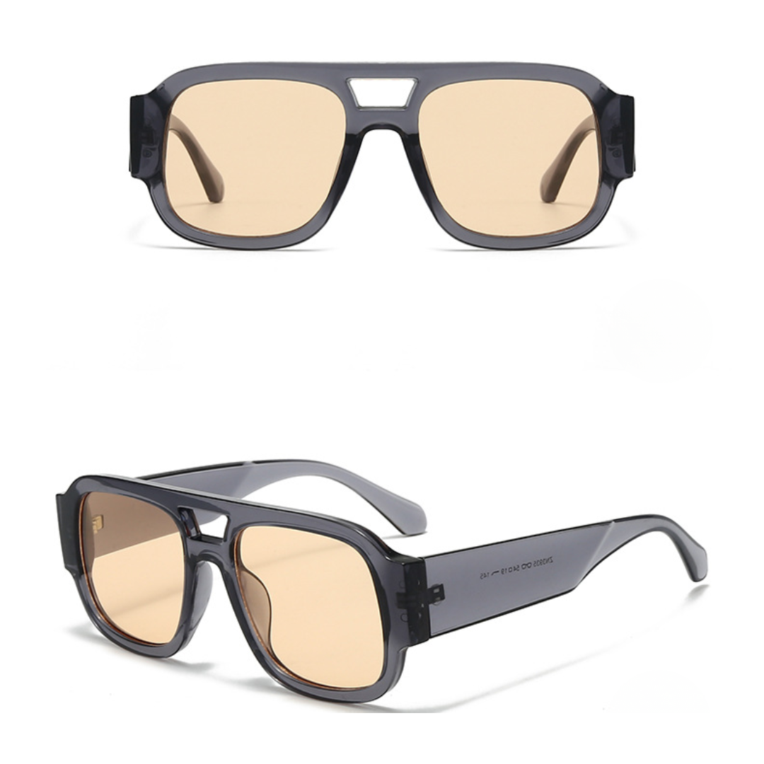Unisex Oversized Square Frame Sunglasses
