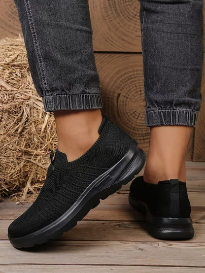 Men’s Knit Slip-On Sneakers