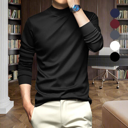 Men's High-Neck Casual Shirt