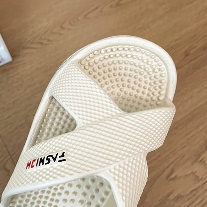 Men’s Textured Sole Shower Slides