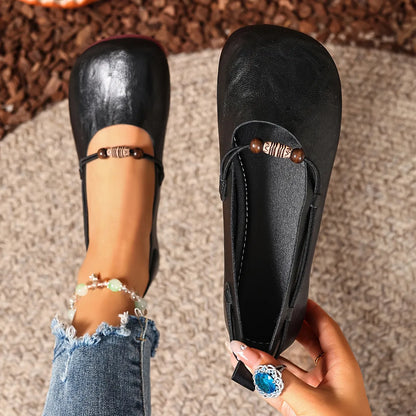 Women's Beaded Mary Jane Flats