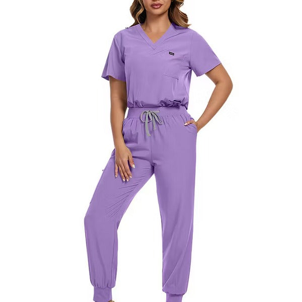 Women’s V-Neck Scrub Set