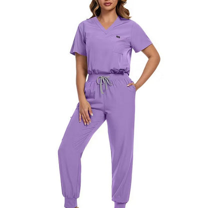 Women’s V-Neck Scrub Set